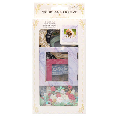 Die-Cut Frame Kits with Acetate Window - Maggie Holmes - Woodland Grove Collection - American Crafts