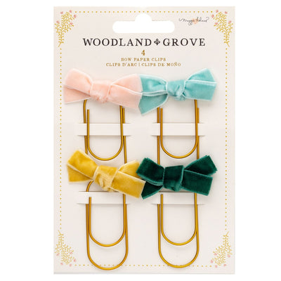 Bow Clips - Maggie Holmes - Woodland Grove Collection - American Crafts