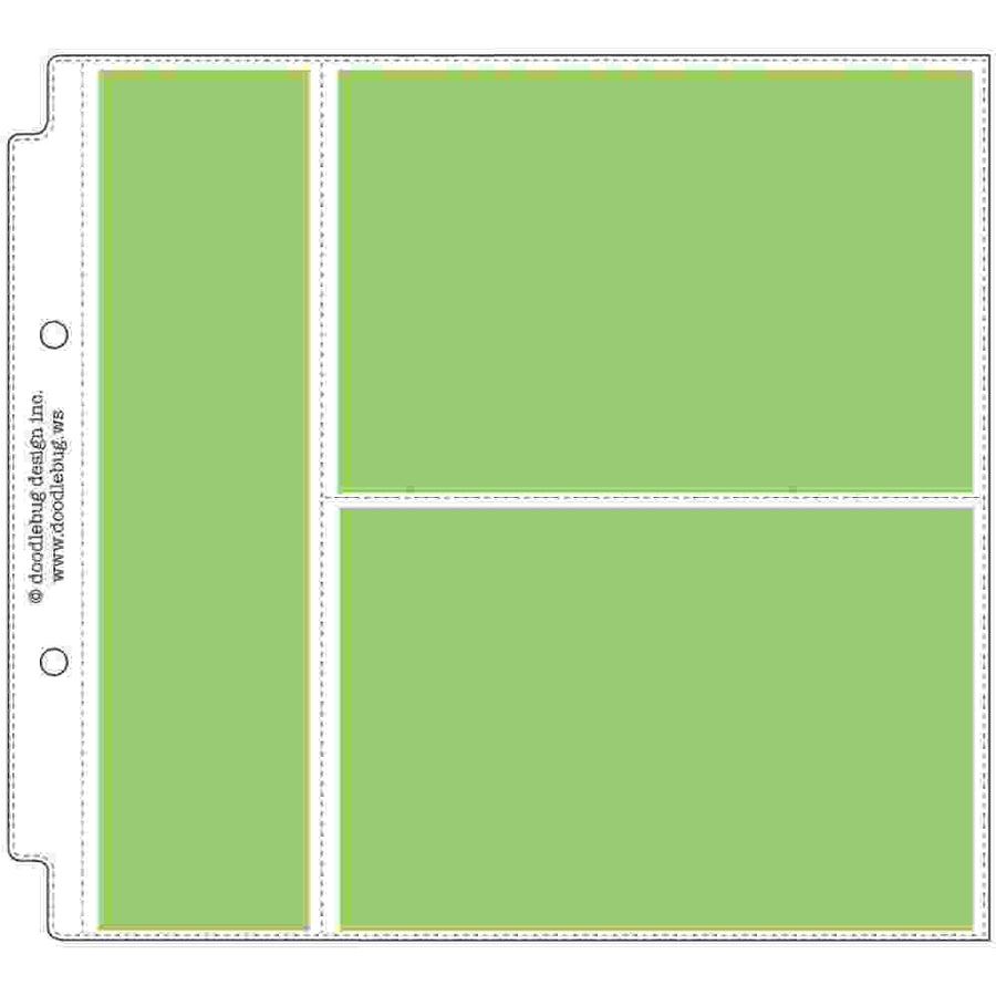 Doodlebug Page Protectors 8"X8" 12/Pkg NOTM253517 Doodlebug Page Protectors 8"X8" 12/Pkg NOTM253517