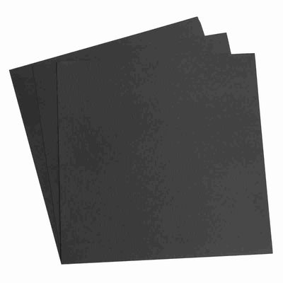 Black Textured Precision Cardstock 12" x 12" - American Crafts