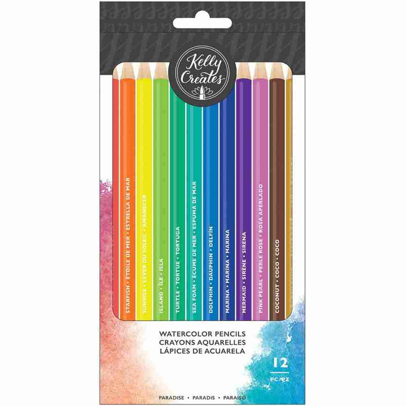 Watercolor Pencil Set - Kelly Creates - Clearance