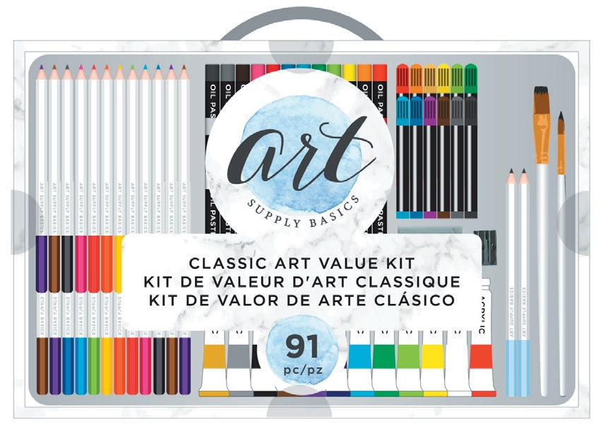 Classic Art Kit-Art Supply Basics-American Crafts