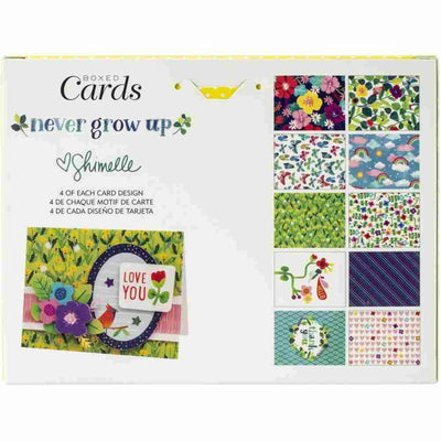 Never Grow Up Boxed Card Set - Shimelle - Clearance