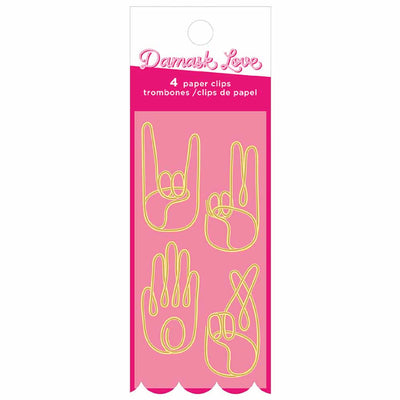 GRL Power Paper Clips - Damask Love - American Crafts - Clearance