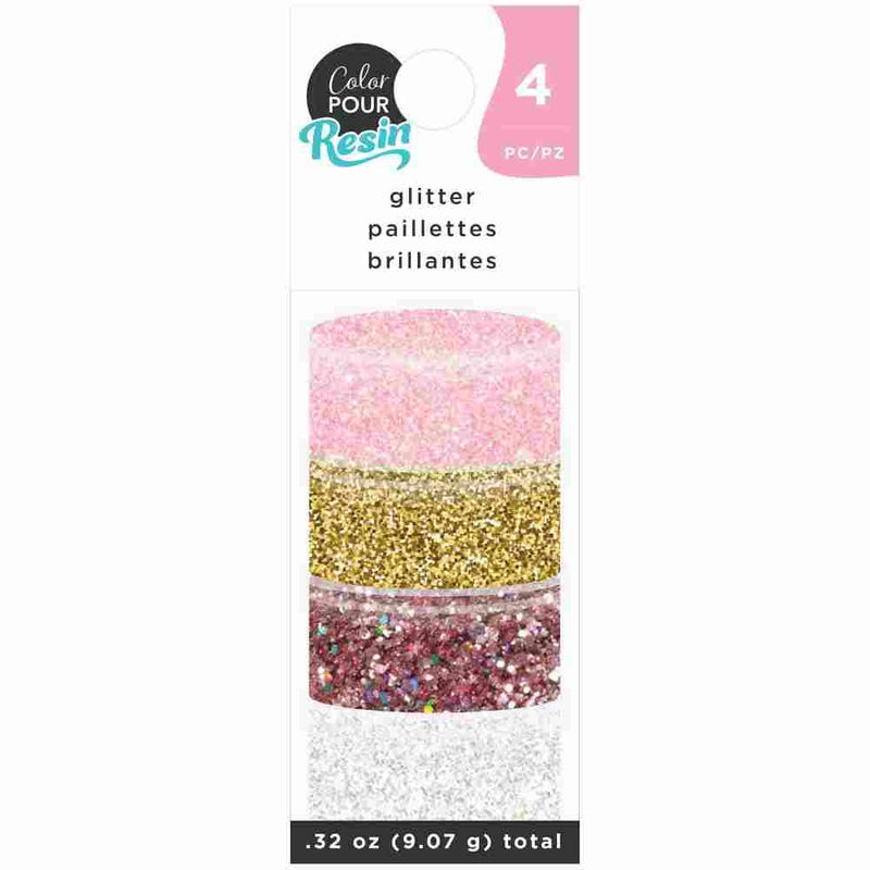 Warm Glitter Set - Color Pour Resin - American Crafts - Clearance