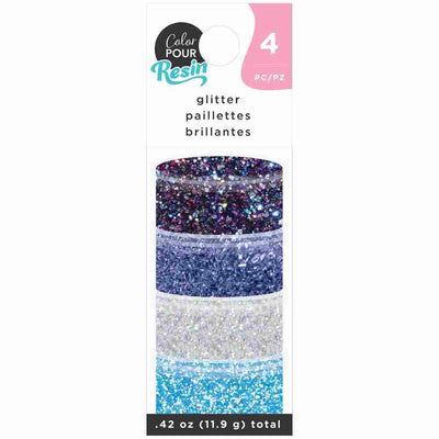 Geode Glitter Set - Color Pour Resin - American Crafts - Clearance