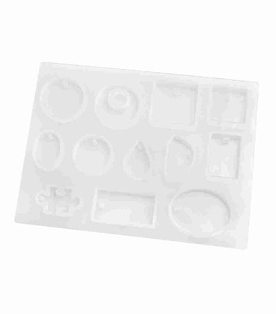Jewelry Shapes Silicone Mold - Color Pour Resin - American Crafts - Clearance