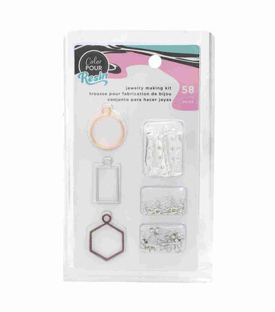 Jewelry Making Kit - Color Pour Resin - American Crafts - Clearance