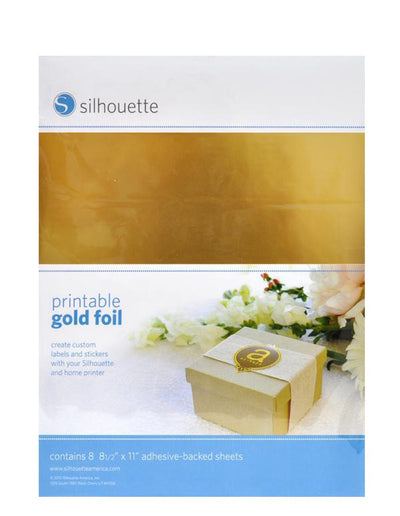 printable foil (gold adhesive)