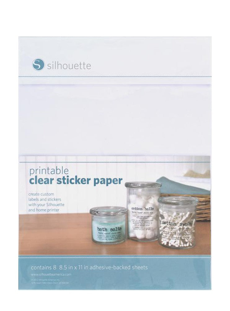 Clear Sticker Paper