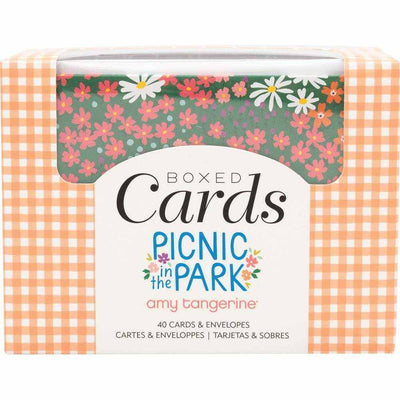 Picnic in the Park Boxed Cards Set - Amy Tangerine - American Crafts - Clearance