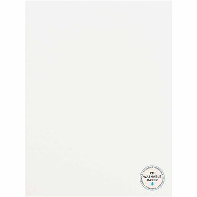 Matte White 8.5" x 11" Washable Paper - American Crafts - Clearance