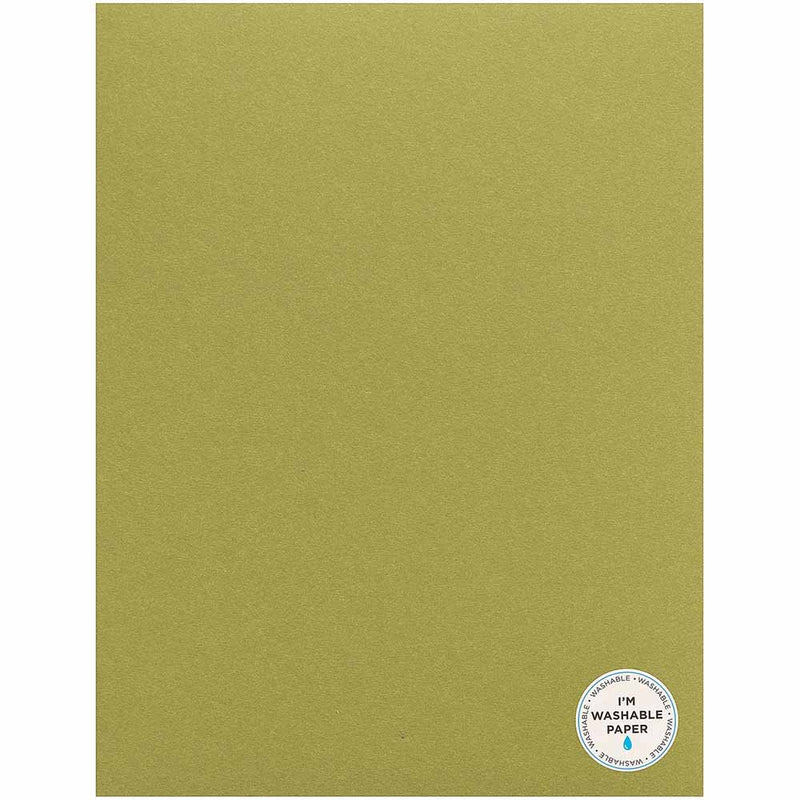 Matte Spinach 8.5" x 11" Washable Paper - American Crafts - Clearance