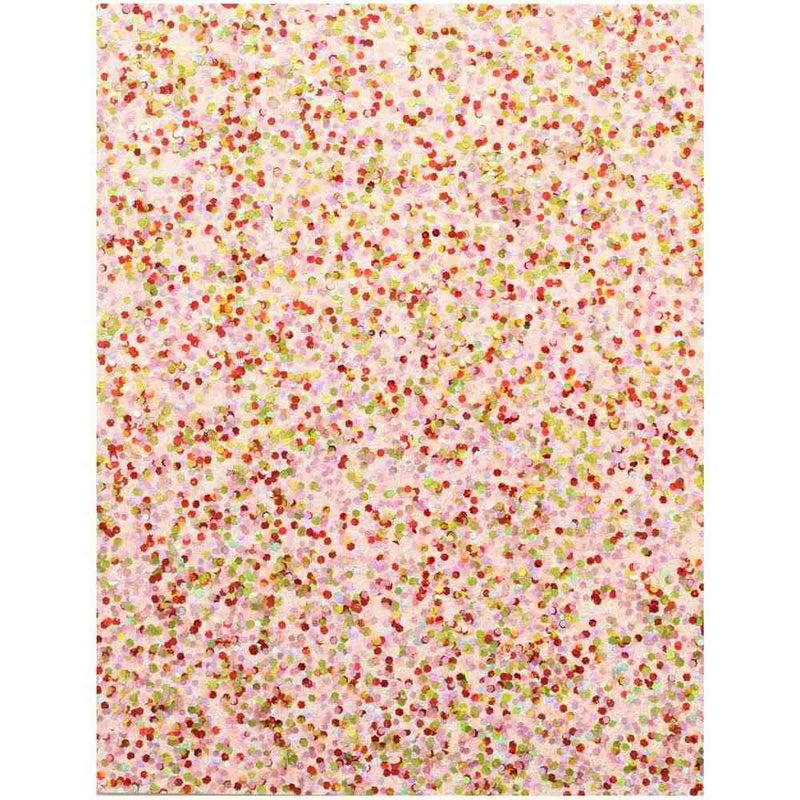 Chunky Glitter Strawberry Specialty Paper - American Crafts - Clearance