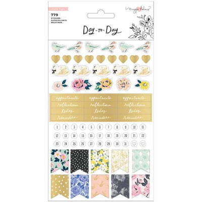 Day-to-Day Phrase Sticker Book - Crate Paper - Clearance