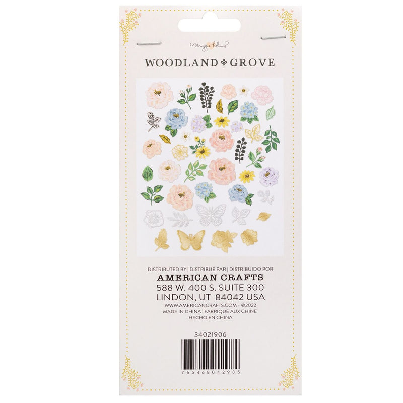 Floral Epehemera - Maggie Holmes - Woodland Grove Collection - American Crafts