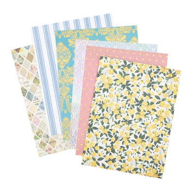 Paper Pad with Goild Foil Accents, 6x8 - Brighton Collection - BoBunny