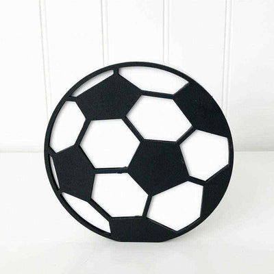 Soccer Ball Unfinished Wood Craft - Foundations Decor