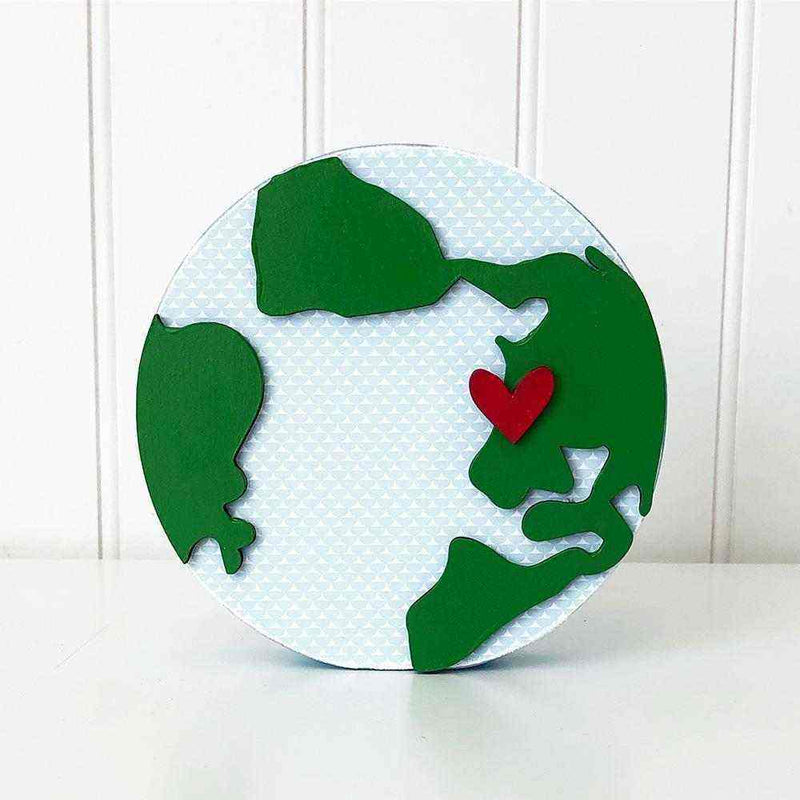 Globe Unfinished Wood Craft - Foundations Decor