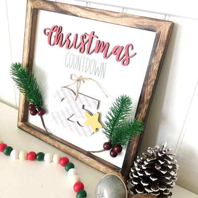 Christmas Hanging Numbers Countdown - Foundations Decor