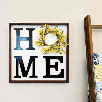 Spring Wreath - Home Board - Foundations Decor