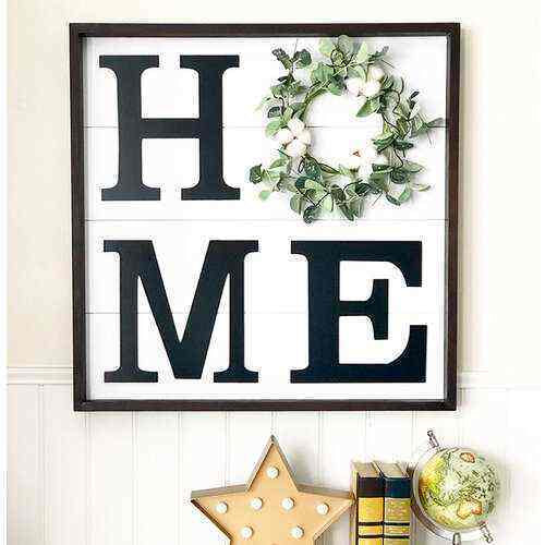 Summer Wreath - Home Board - Foundations Decor