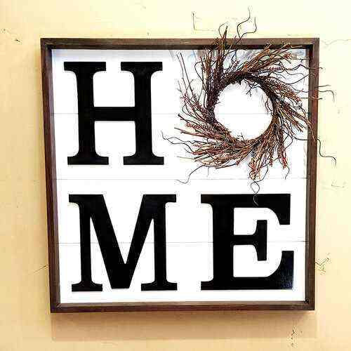 Fall Wreath - Home Board - Foundations Decor