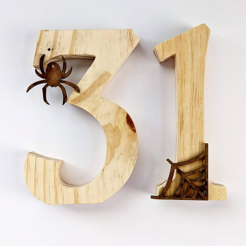 Halloween "31" - Unfinished Wood Craft - Home - Foundations Decor