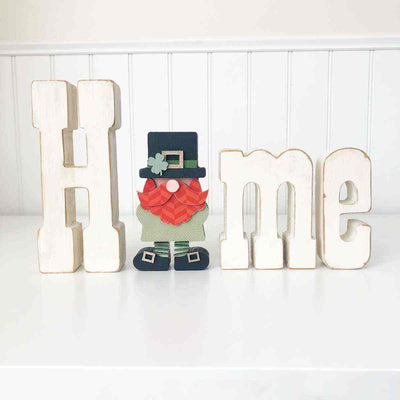 Finn the Leprechaun Unfinished Wood Craft - Home - Foundations Decor