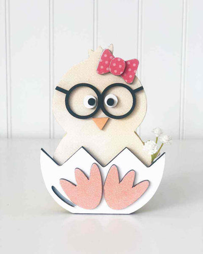Lil Chick Unfinished Wood Craft - Home - Foundations Decor