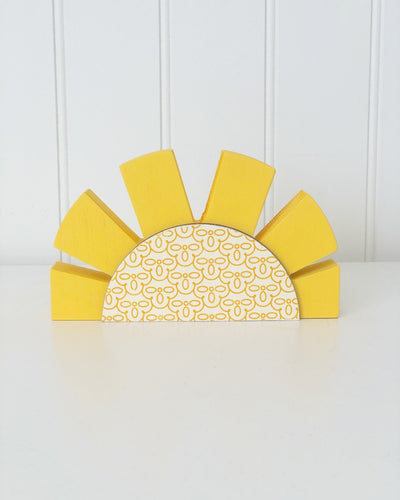 Summer Rising Sun Unfinished Wood Craft - Home - Foundations Decor