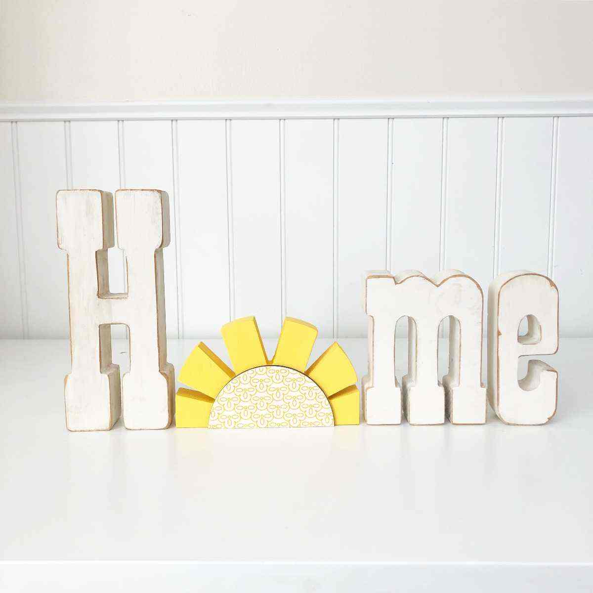 Summer Rising Sun Unfinished Wood Craft Home Foundations Decor