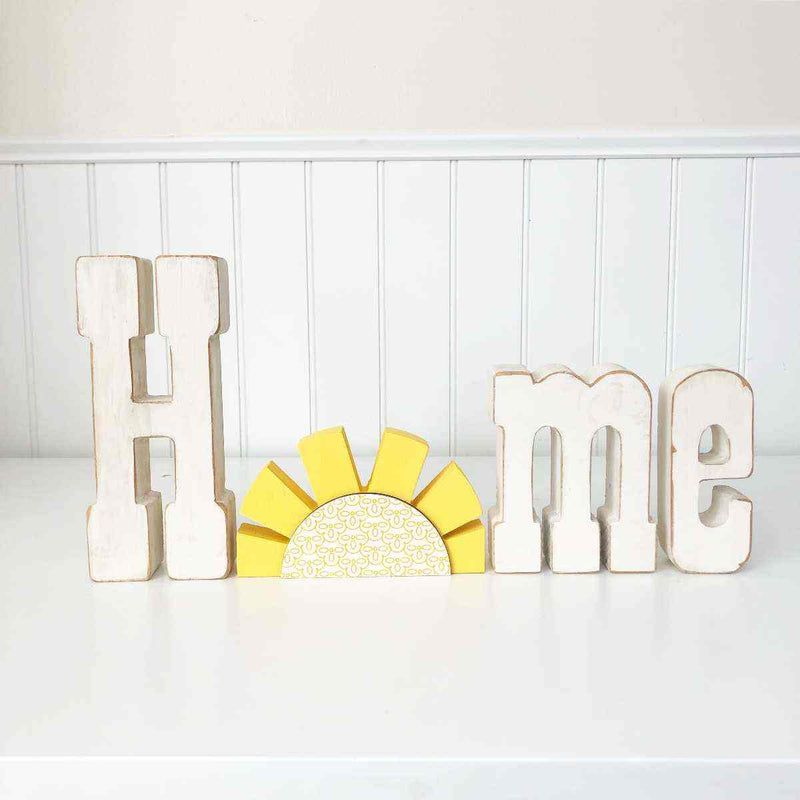 Summer Rising Sun Unfinished Wood Craft - Home - Foundations Decor