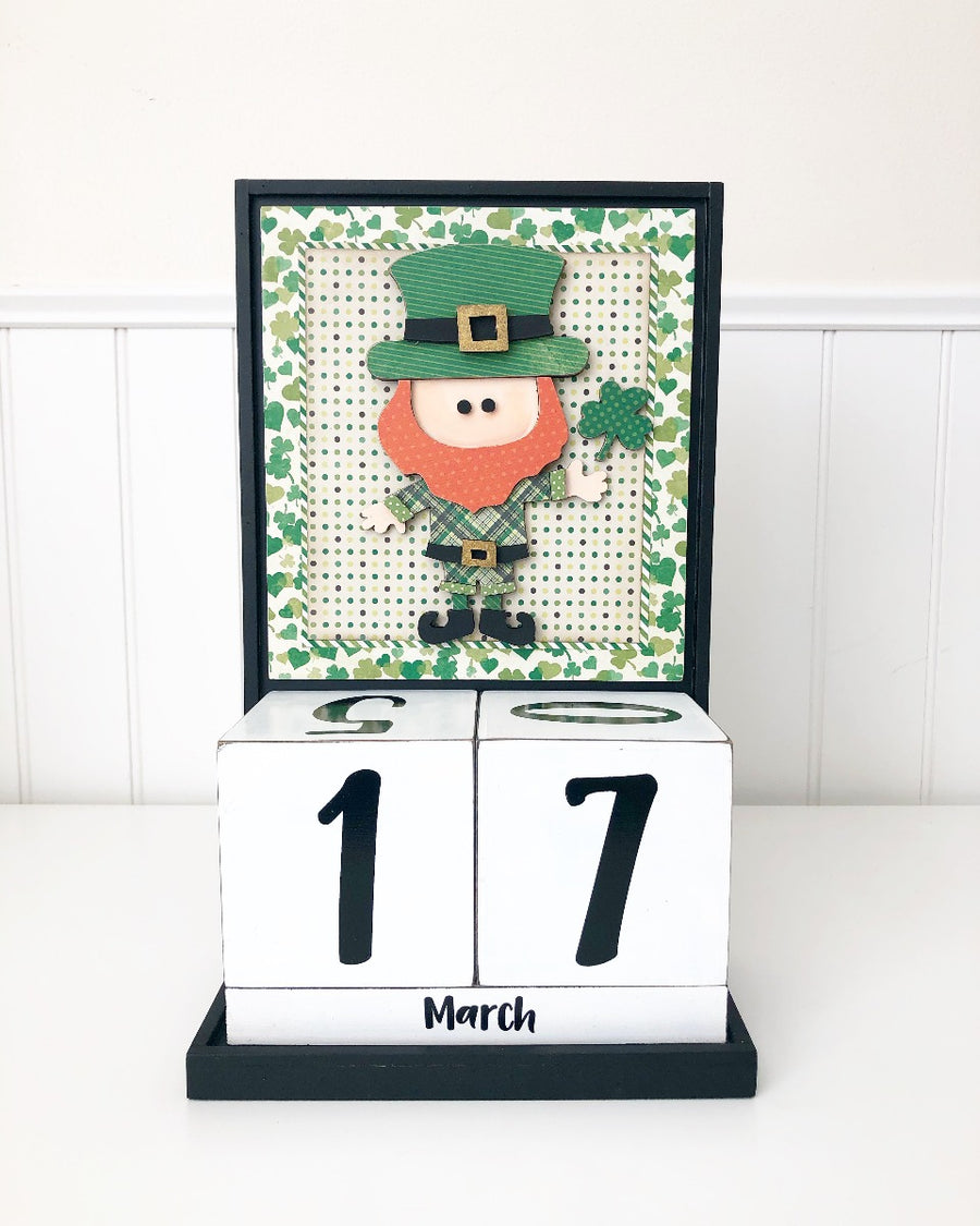 March: St. Patrick's Day - Block Countdown - Foundations Decor