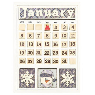 January Magnetic Calendar - Foundations Decor