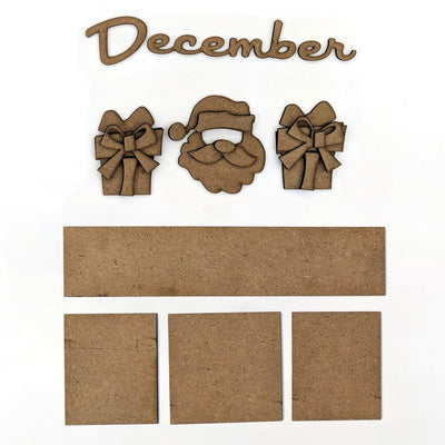December Magnetic Calendar - Foundations Decor