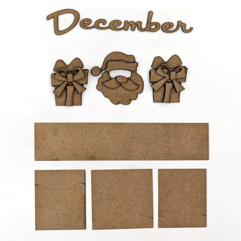 December Magnetic Calendar - Foundations Decor