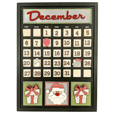 December Magnetic Calendar - Foundations Decor