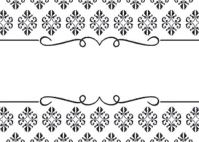 Cgull 12-0017 Embossing Folder Victorian
