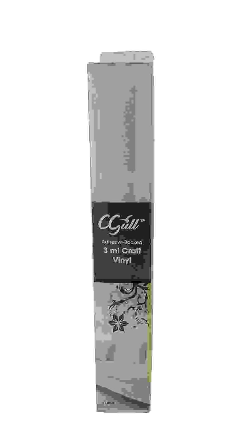 view of CGull Premium Gray Glossy Vinyl packaging