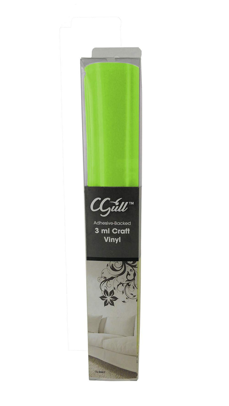 view of CGull Premium Lime Glossy Vinyl packaging