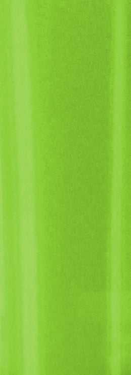 close view of CGull Premium Lime Glossy Vinyl