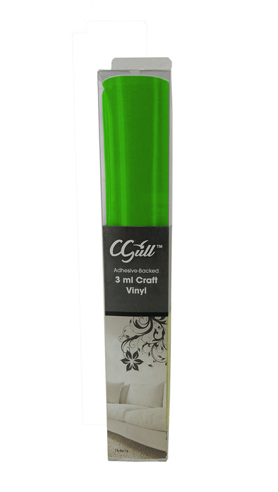 view of CGull Premium Green Glossy Vinyl packaging