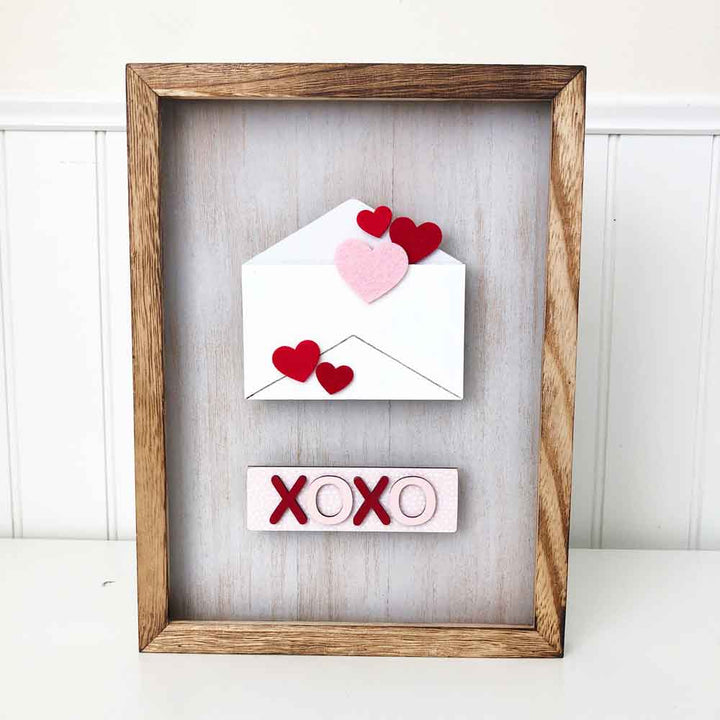 XOXO Letter - Simply Framed - Foundations Decor