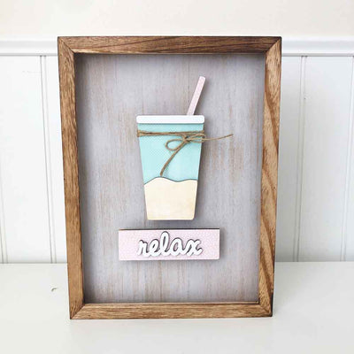 Relax drink - Simply Framed - Foundations Decor
