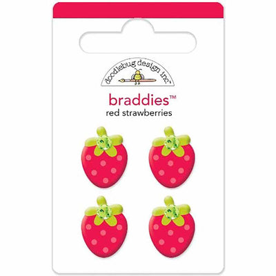 Red Strawberry Braddies - Doodlebug