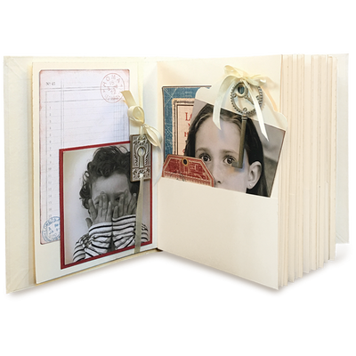 Ivory Rectangle Tag & Pocket Album - Graphic 45