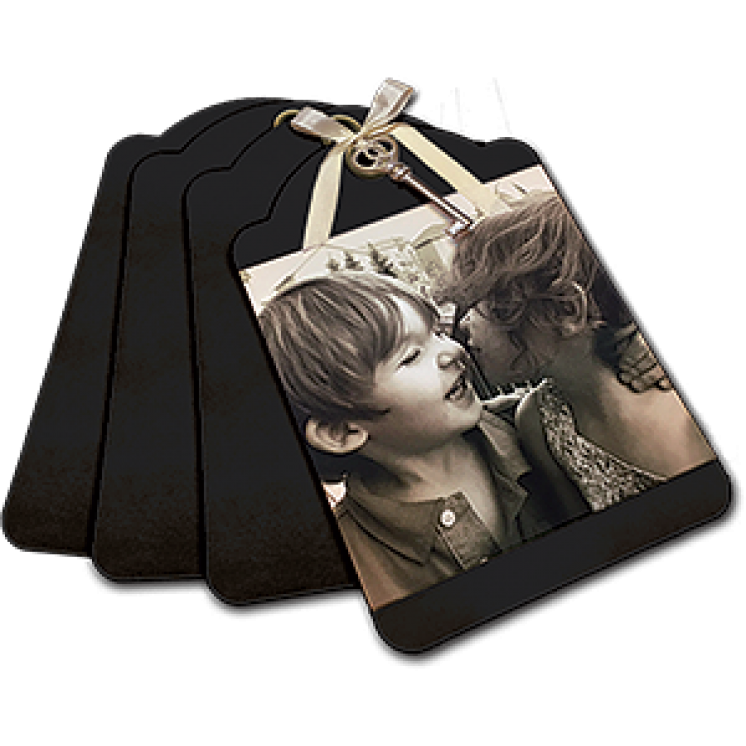 Black Rectangle Tag & Pocket Album - Graphic 45