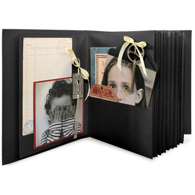 Black Rectangle Tag & Pocket Album - Graphic 45