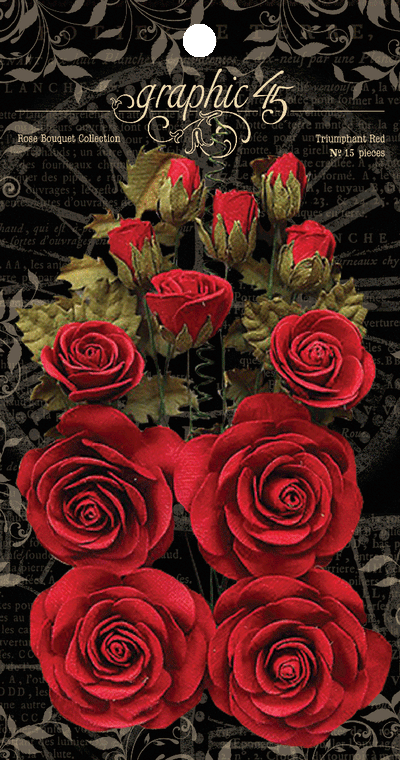 Red Paper Roses